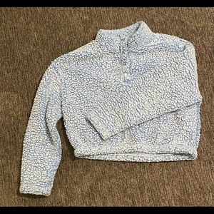 PacSun fuzzy cropped Sweater